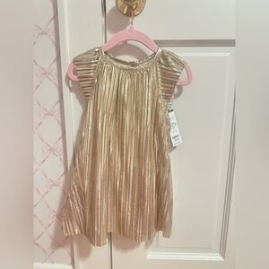 Gold Party Dress Toddler 18m